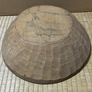 【廃棄処分済み】木製　コネ鉢 【状態は最悪です】の画像