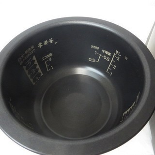 MITSUBISHI/三菱 IHジャー炊飯器 ピアノブラック 本炭釜 5.5合炊き NJ-VW103-K 2014年製　956-2 の画像
