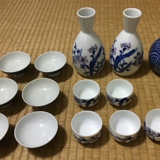 お猪口（おちょこ）徳利（とっくり）セット【状態良】