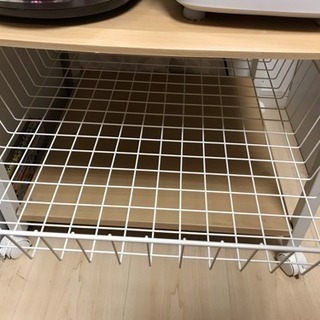 炊飯器やレンジ置きの棚 お譲りします。の画像