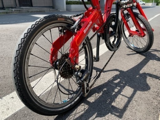 ビアンキ フレッタ 赤 BD-1 Bianchi Fretta BROMPTON