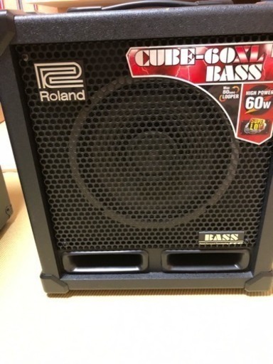 Roland cube-60xl bass ローランド ベースアンプ 60w　ペダル付