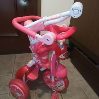 【取引中】★三輪車★キティちゃん