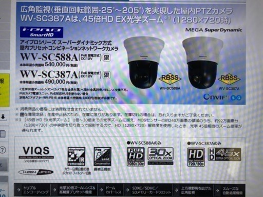 セキュリティーカメラ