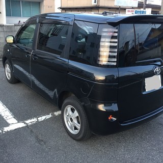 シエンタ　G　車検無（2年付可）　H15年　黒　13万キロ台　2WDの画像