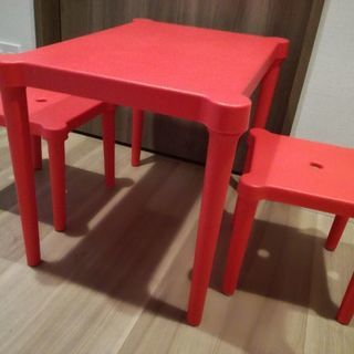 折り畳み　子供学習机&椅子2セット