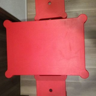 折り畳み　子供学習机&椅子2セットの画像