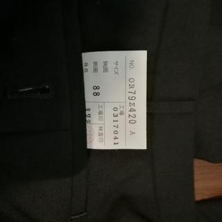 ブラックフォーマルスーツ　A7の画像