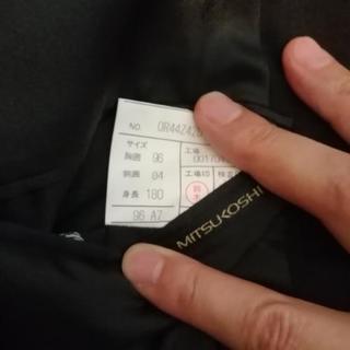 ブラックフォーマルスーツ　A7の画像