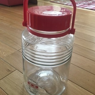 アデリア 保存びん 梅酒・果実酒びん 【中栓付き】 4L