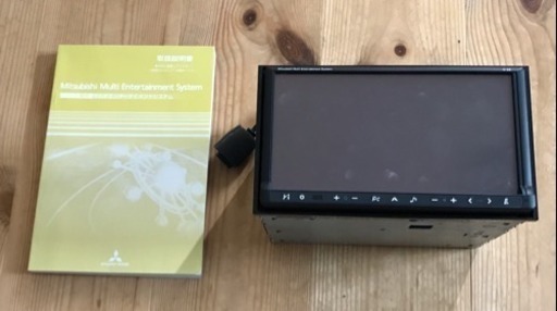 三菱 純正 MMES TVチューナー内蔵メモリーナビ C-22 完動 美品 クラリオン 製