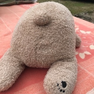 くまのぬいぐるみ型 抱き枕の画像