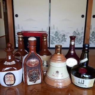 洋酒の空き瓶　まとめて