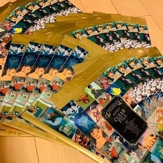 Disney  secret  クリアファイル