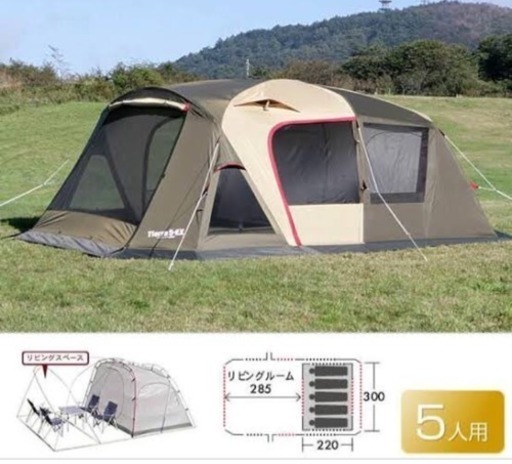 小川キャンパル ティエラ5ex 美品 キャンプ用品