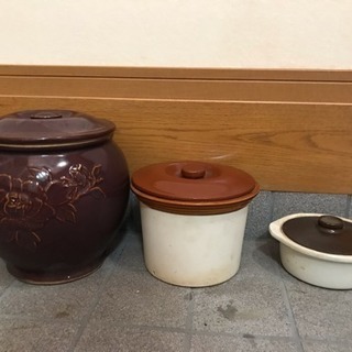 梅干甕など