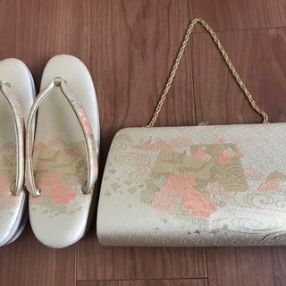 和装草履バッグ セットの画像