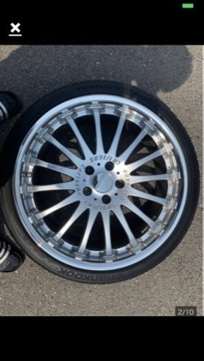 カールソン1/16RS 21インチ タイヤ山あり 120