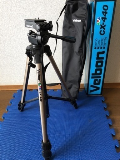 カメラ三脚 velbon CX-440 未使用 取りに来れる人優先