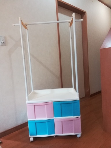 【引き渡し予定者決定致しました】キッズチェストハンガー 子供部屋収納 玩具収納 入学準備 入園準備