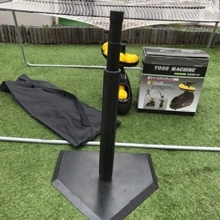 簡易トスマシーン、ネット、ティーバッティングスタンドセットの画像