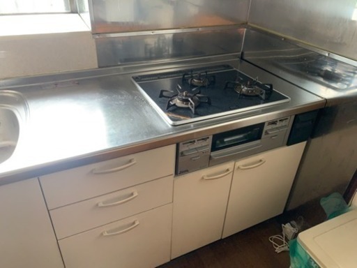 クリナップ システムキッチン2550mm 中古