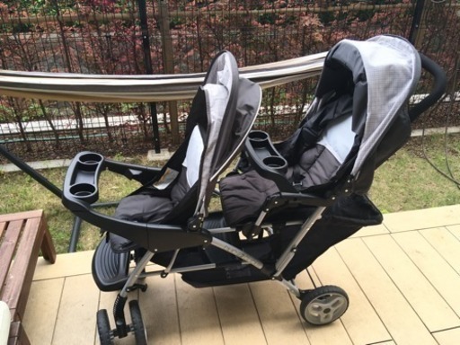 ★ほぼ新品★2人乗りベビーカー