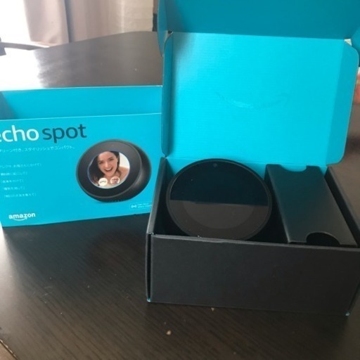 アマゾン エコースポット amazon echo spot  液晶付き アレクサ