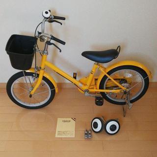 ☆無印☆16型幼児用自転車!(^^)!イエロー