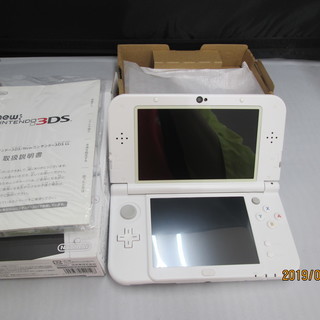 任天堂　3DSLL　パールホワイト　　RED-001の画像