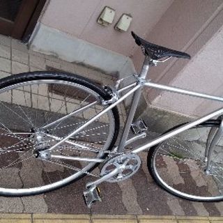 無印良品 700cシングルスピードピストバイク(クロモリ)の画像