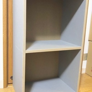 無印良品 グレー カラーボックスの画像