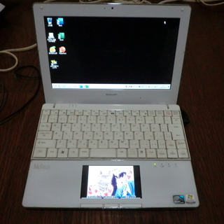 珍品ノートPC 光センサー液晶パッド ジャンク編