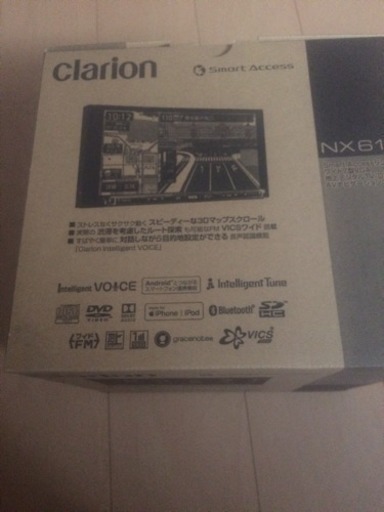 新品 clarion  ＮX618デジタルTV/DVD/SD AV