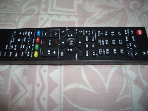 商談中　ブルーレイレコーダー用リモコン　Panasonic　PA-N2Q-472