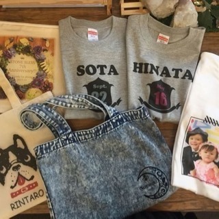 その場で作れる❣️簡単Tシャツ作り✨の画像