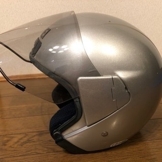SHOEI JMAX ジェットヘルメット シルバー 取りに来れる人優先の画像