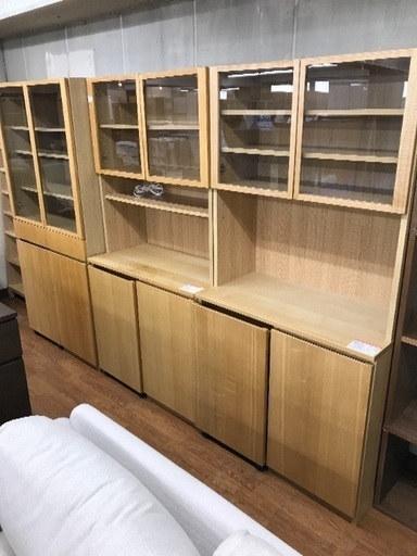 無印良品の食器棚が揃って入荷！お安いのは14.800円（税別）からあります！