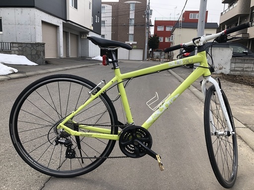 SCOTT SUB40 サイズM　ライムグリーン　米式バルブ