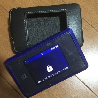 UQ WIMAX2+ ポケットwifiルータ本体