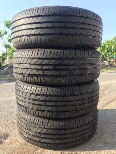 215/60R16 4本セット 低燃費 夏 サマータイヤ トーヨー 16インチ ナノエナジー3プラス 3+ TOYO NANOENERGY 3PLUS 2017年製 管理番号51403