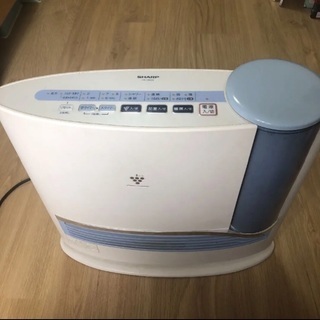 シャープ 加湿セラミックファンヒーター ブルー