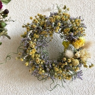 受注制作初夏の草原ミニリース