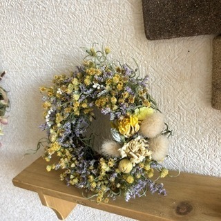 受注制作初夏の草原ミニリースの画像