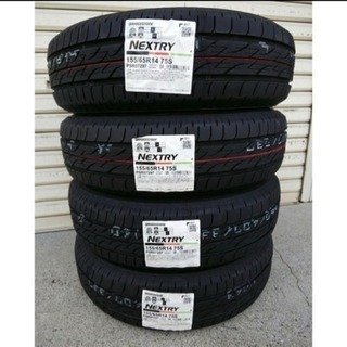 ブリヂストンタイヤ ネクストリー 新品4本セット‼︎  155/65R14 交換工賃込み18200円‼︎の画像