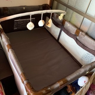 「お取引中」KATOJIベビーベッド・プレイヤードの画像