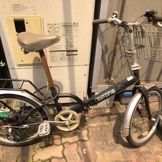 折りたたみ自転車差し上げます