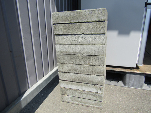 コンクリート 平板 300×300mm 10枚セット 駐車場やDIY向け
