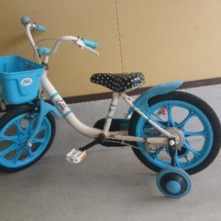 子供自転車16インチ 補助輪付き