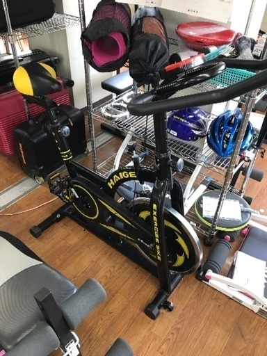 スピンバイク 夏場のトレーニング、身体作りに！